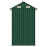 Garden Shed Green 192x152.5x237 cm Galvanised Steel