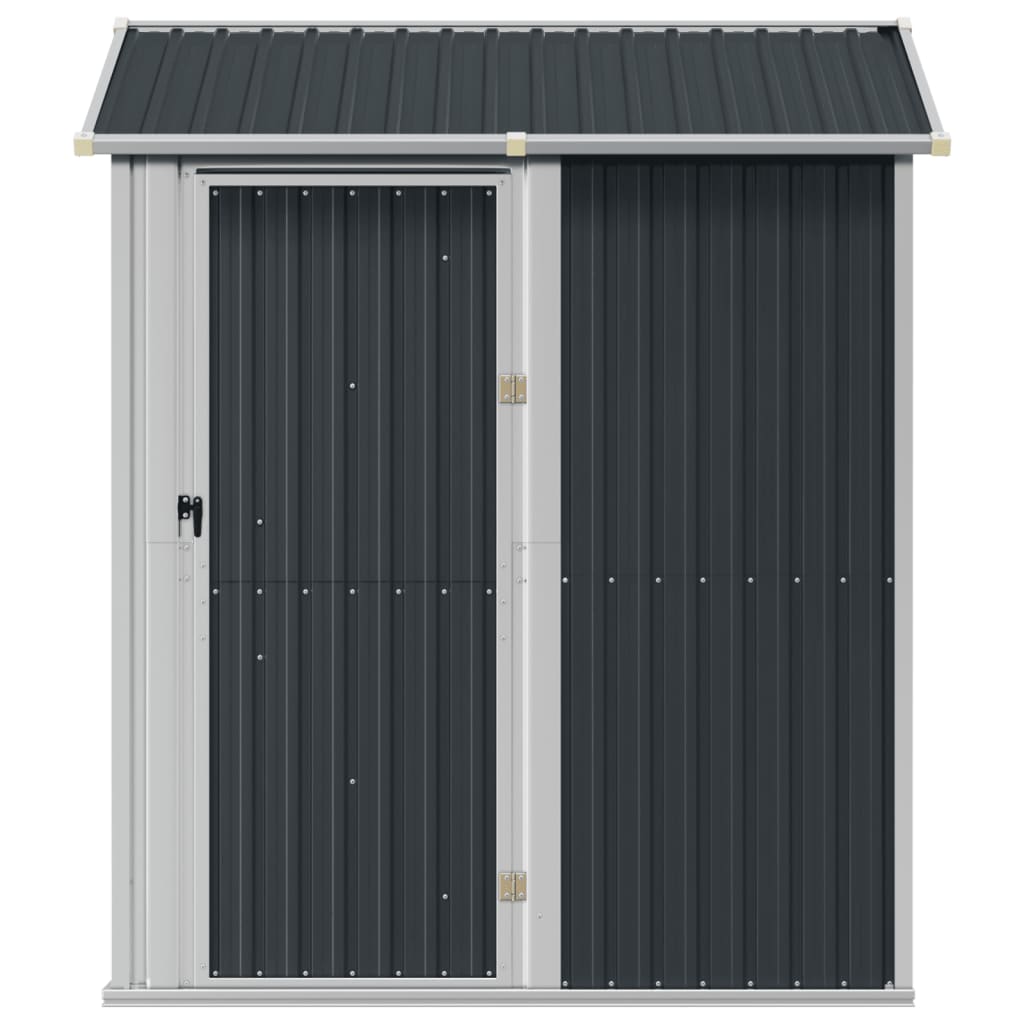 Garden Shed Anthracite 192x152.5x237 cm Galvanised Steel