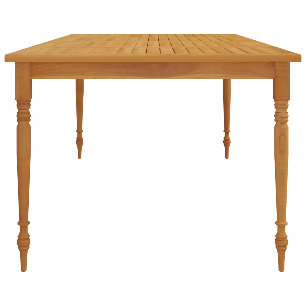 Batavia Table 200x100x75 cm Solid Wood Teak