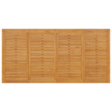 Batavia Table 200x100x75 cm Solid Wood Teak
