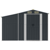 Garden Shed Anthracite 277x365.5x179 cm Galvanised Steel