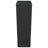 Planter with Removable Inner Anthracite 12 / 44 L PP Rattan