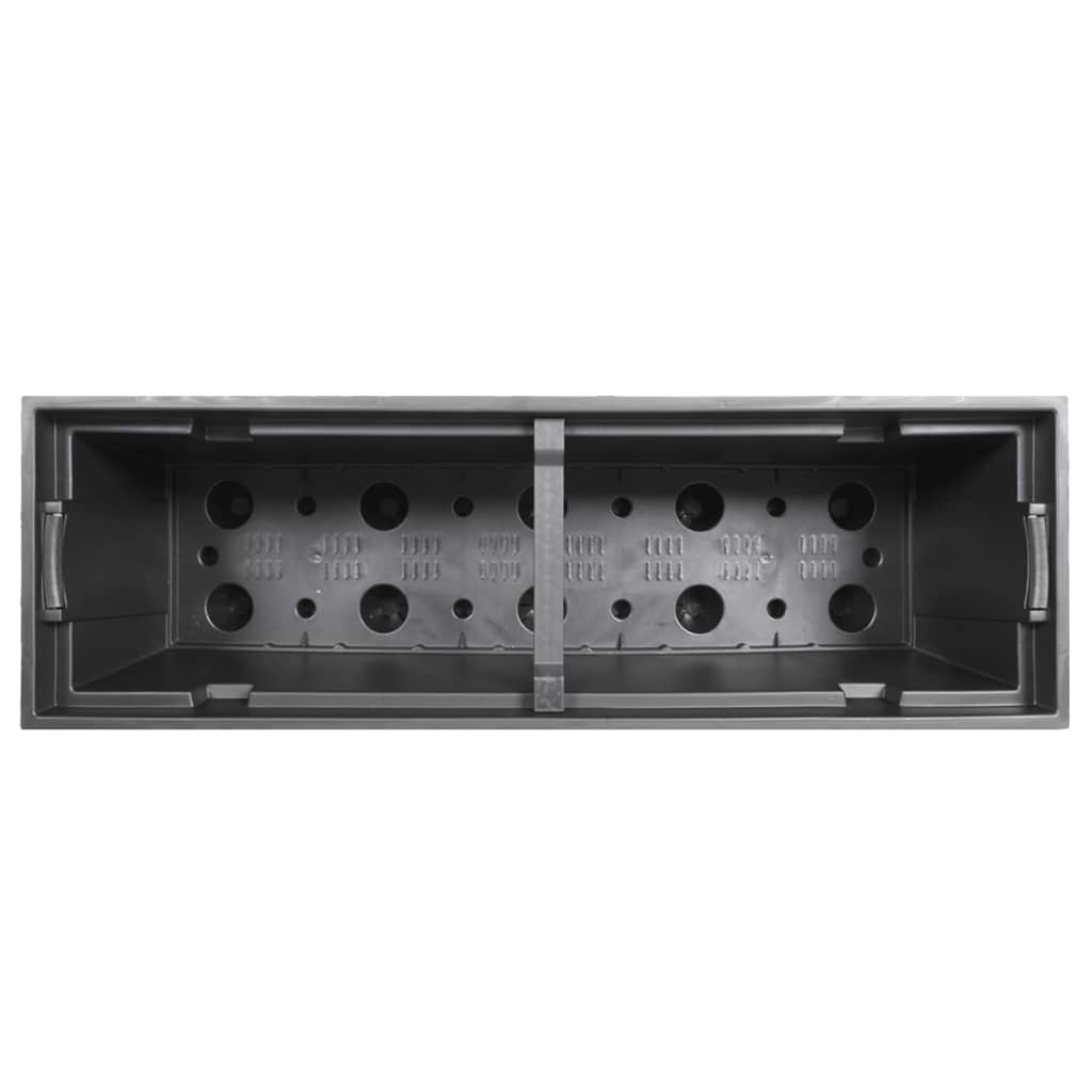 Planter with Removable Inner Brown 12 / 44 L PP Rattan