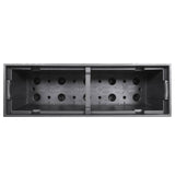 Planter with Removable Inner Brown 12 / 44 L PP Rattan