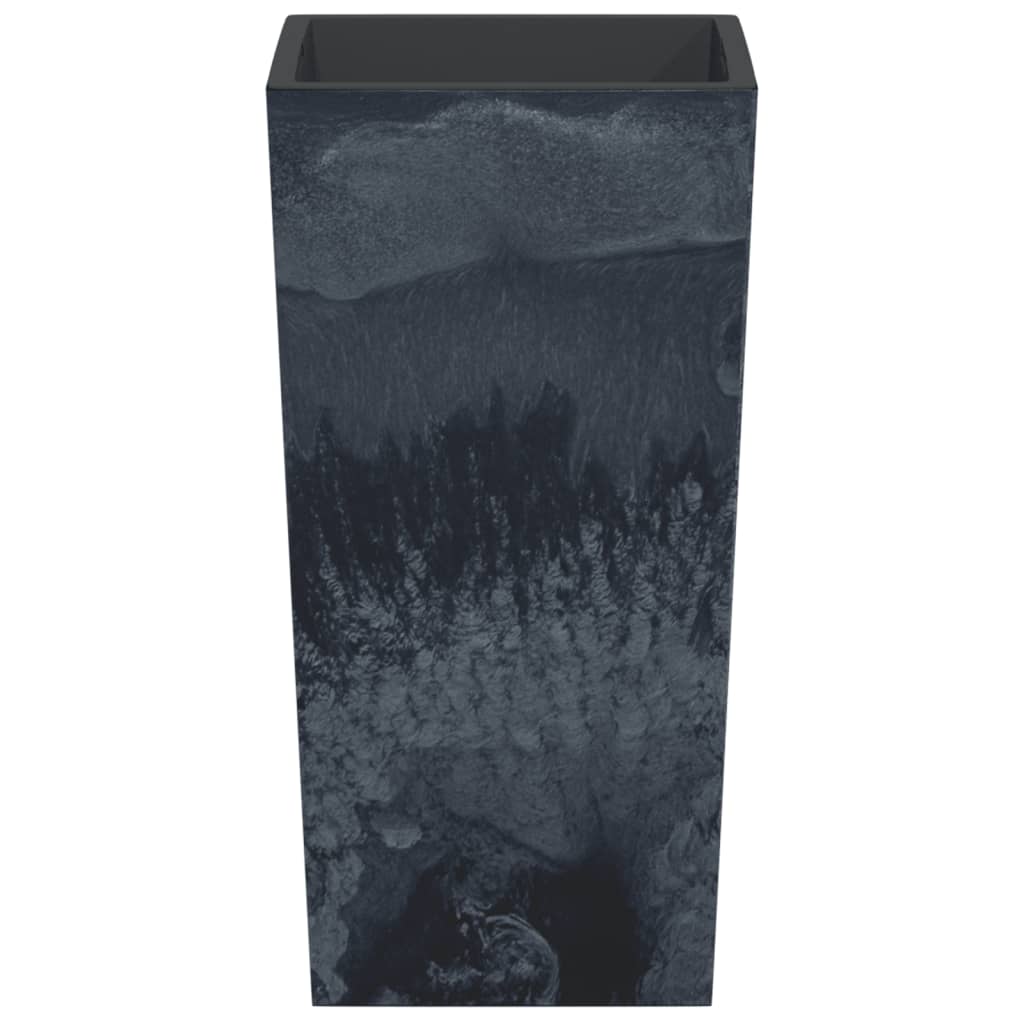Planter with Removable Inner Anthracite 11/26.5L PP Concrete Look