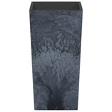 Planter with Removable Inner Anthracite 21/49 L PP Concrete Look