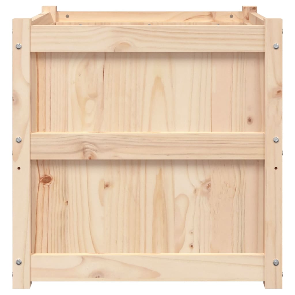 Garden Planter 60x60x60 cm Solid Wood Pine