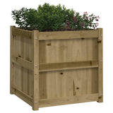 Garden Planters 2 pcs Impregnated Wood Pine