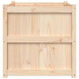 Garden Planter 70x70x70 cm Solid Wood Pine