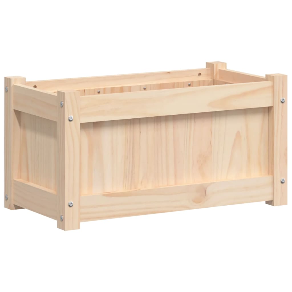 Garden Planter 60x31x31 cm Solid Wood Pine