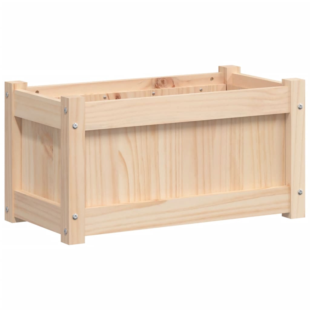 Garden Planter 60x31x31 cm Solid Wood Pine