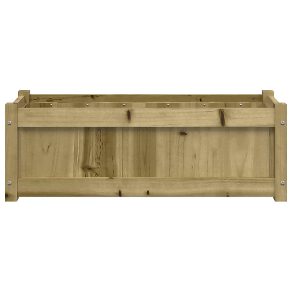 Garden Planter 90x31x31 cm Impregnated Wood Pine