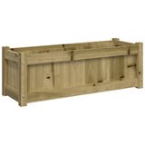 Garden Planter 90x31x31 cm Impregnated Wood Pine