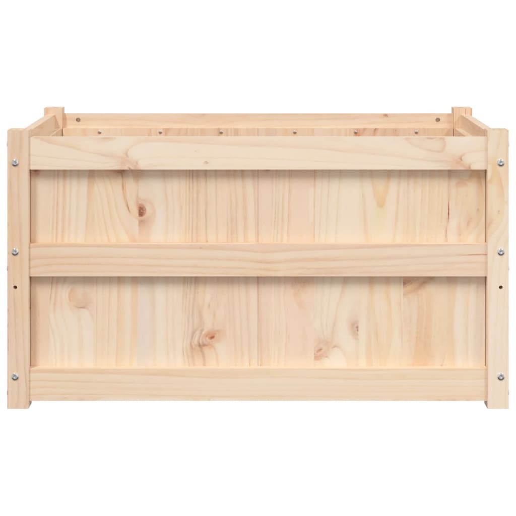 Garden Planter 90x50x50 cm Solid Wood Pine