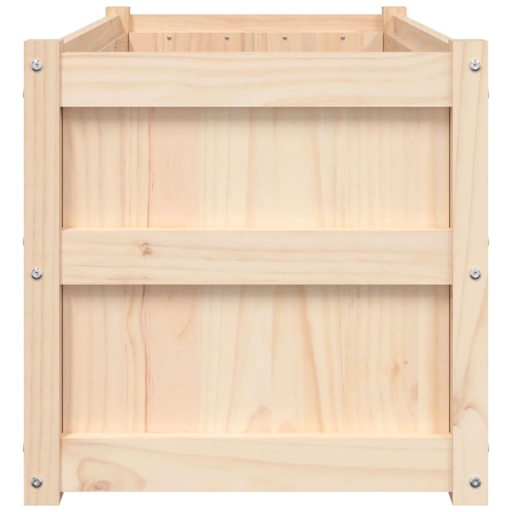 Garden Planter 90x50x50 cm Solid Wood Pine