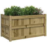 Garden Planter 90x50x50 cm Impregnated Wood Pine