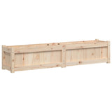 Garden Planter 150x31x31 cm Solid Wood Pine