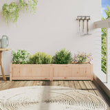 Garden Planter 150x31x31 cm Solid Wood Pine