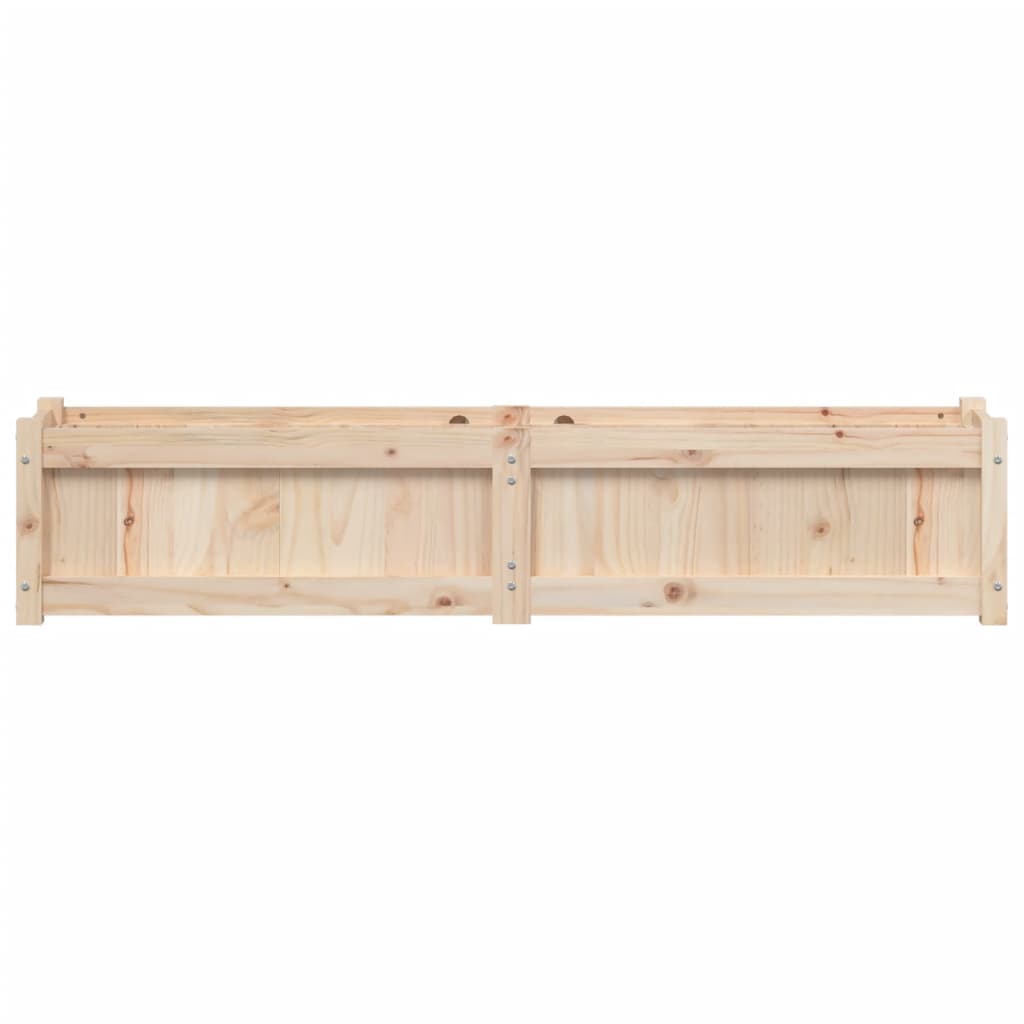 Garden Planter 150x31x31 cm Solid Wood Pine