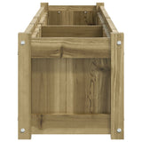 Garden Planter 150x31x31 cm Impregnated Wood Pine