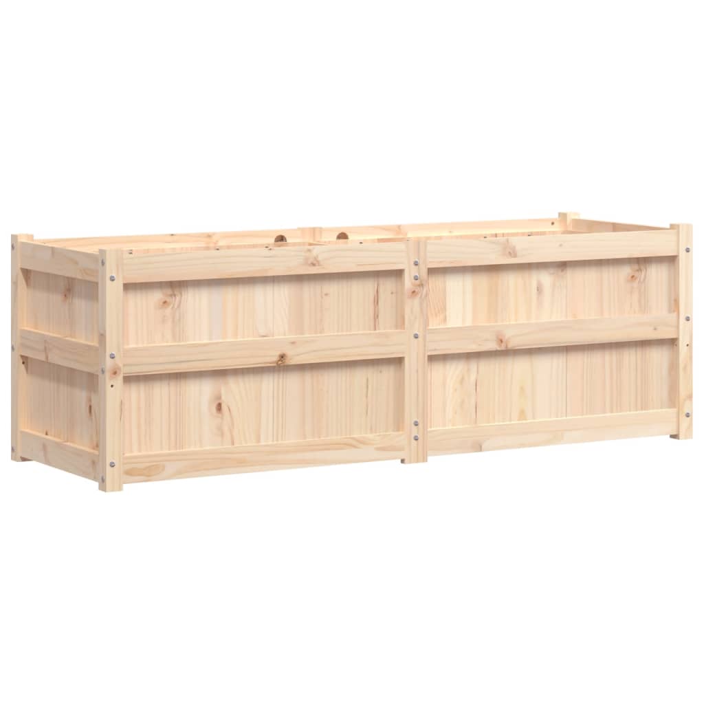 Garden Planter 150x50x50 cm Solid Wood Pine