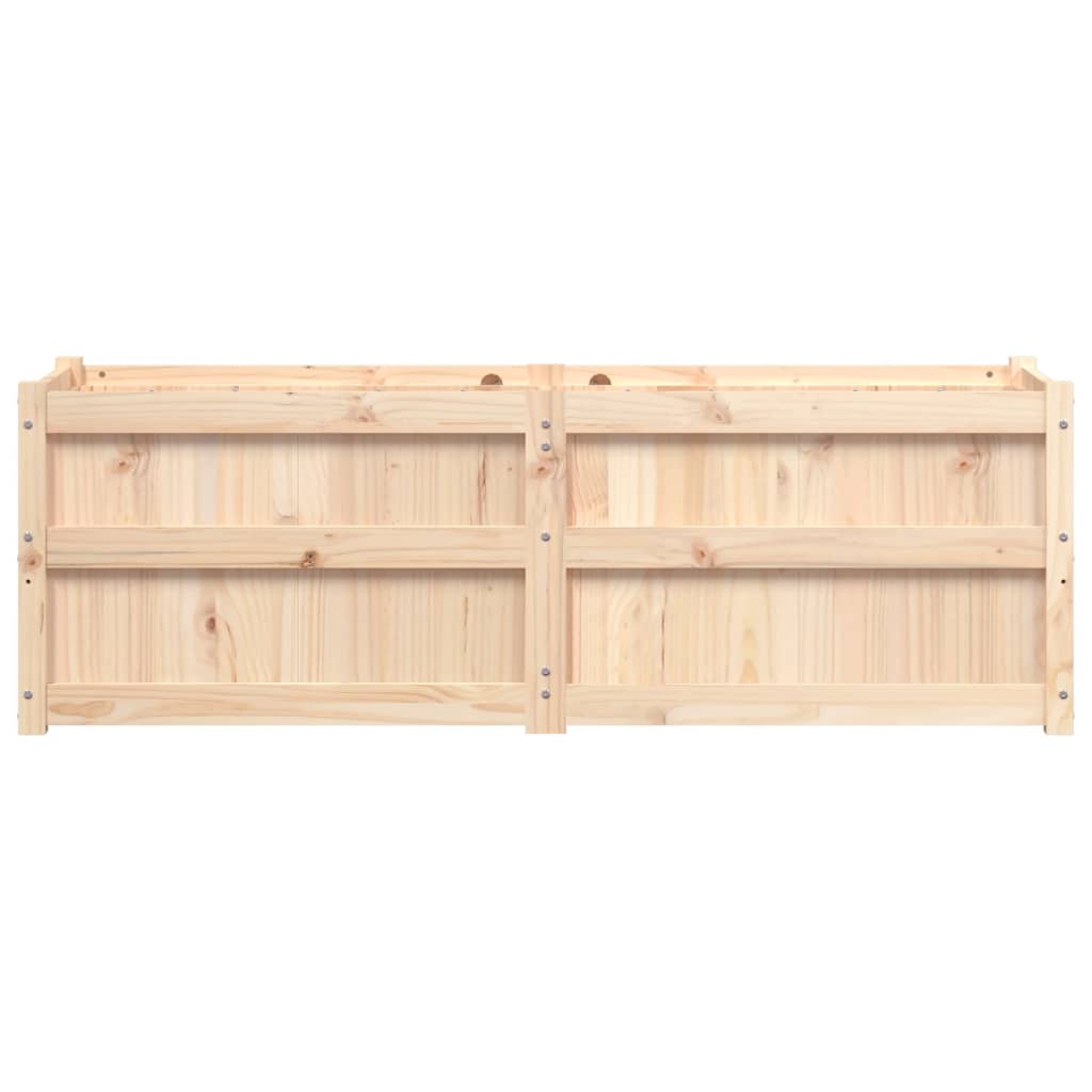 Garden Planter 150x50x50 cm Solid Wood Pine