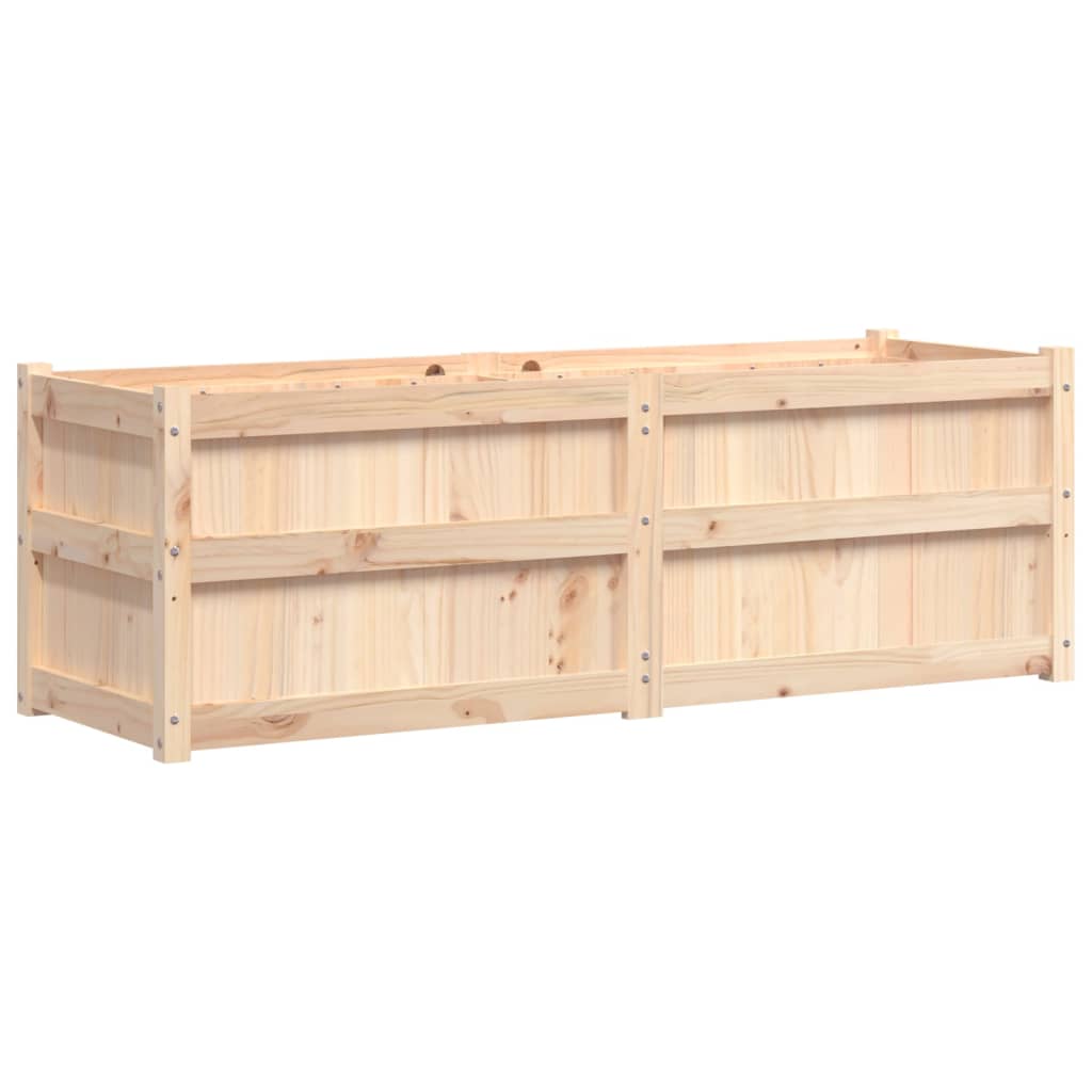 Garden Planter 150x50x50 cm Solid Wood Pine