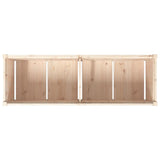 Garden Planter 150x50x50 cm Solid Wood Pine