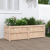 Garden Planter 150x50x50 cm Solid Wood Pine