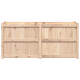 Garden Planter 150x50x70 cm Solid Wood Pine