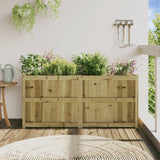 Garden Planter 150x50x70 cm Impregnated Wood Pine