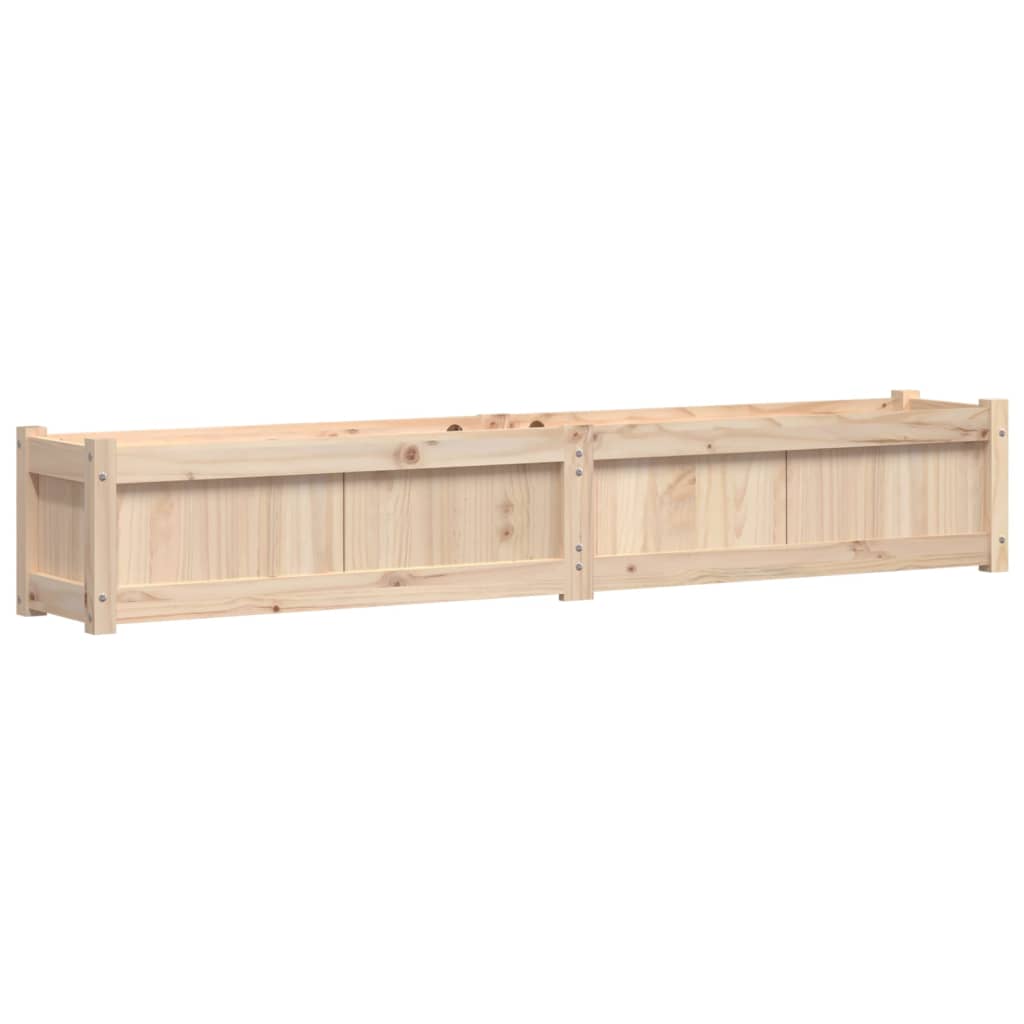 Garden Planter 180x31x31 cm Solid Wood Pine