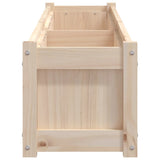 Garden Planter 180x31x31 cm Solid Wood Pine