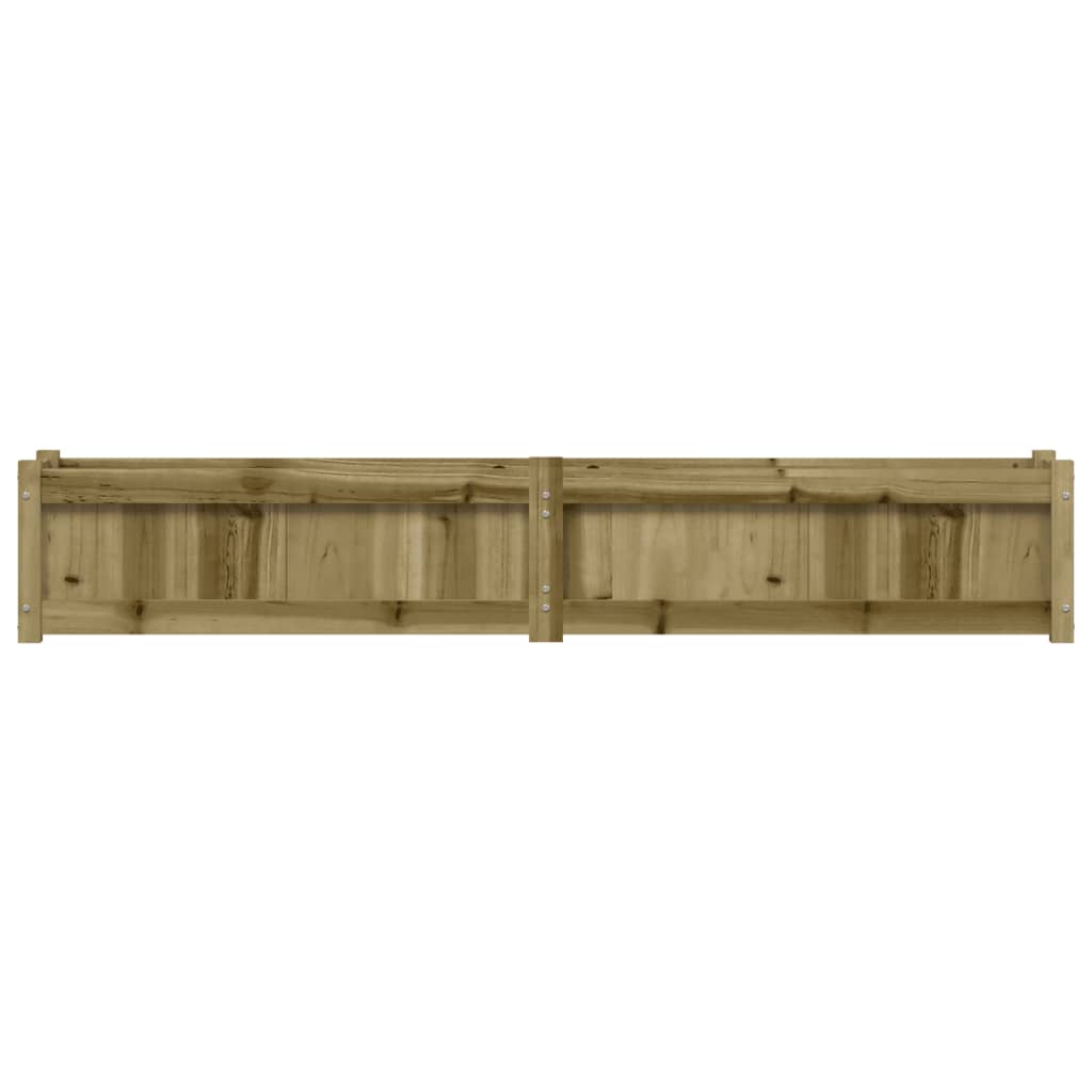 Garden Planter 180x31x31 cm Impregnated Wood Pine
