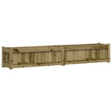 Garden Planter 180x31x31 cm Impregnated Wood Pine