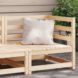 Garden Sofa Corner 70x70x67 cm Solid Wood Pine