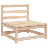 Garden Sofas Armless 2 pcs 70x70x67 cm Solid Wood Pine