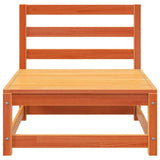 Garden Sofas Armless 2 pcs Wax Brown 70x70x67 cm Solid Wood Pine