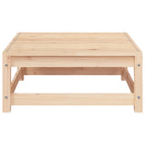Garden Footstool 70x70x30 cm Solid Wood Pine