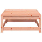 Garden Sofa Armless with Footstool Solid Wood Douglas