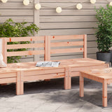 Garden Sofas Armless 2 pcs Solid Wood Douglas