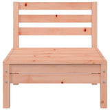 Garden Sofas Armless 4 pcs Solid Wood Douglas