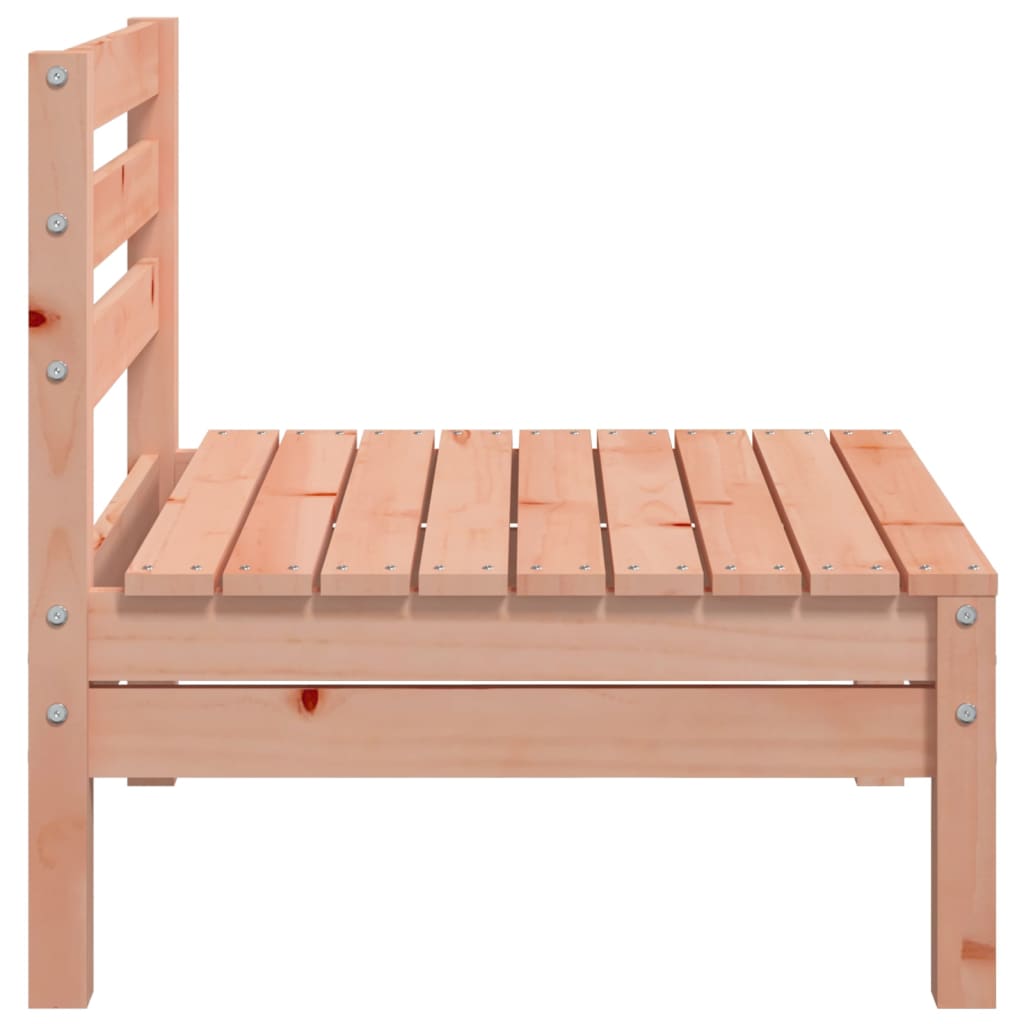 Garden Sofas Armless 4 pcs Solid Wood Douglas