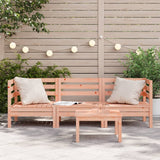 Garden Sofa 3-Seater Solid Wood Douglas