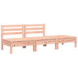 Garden Sofa 3-Seater Solid Wood Douglas