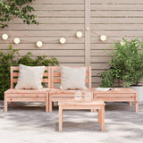 Garden Sofa 3-Seater Solid Wood Douglas