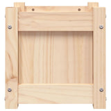Garden Planters 2 pcs Solid Wood Pine