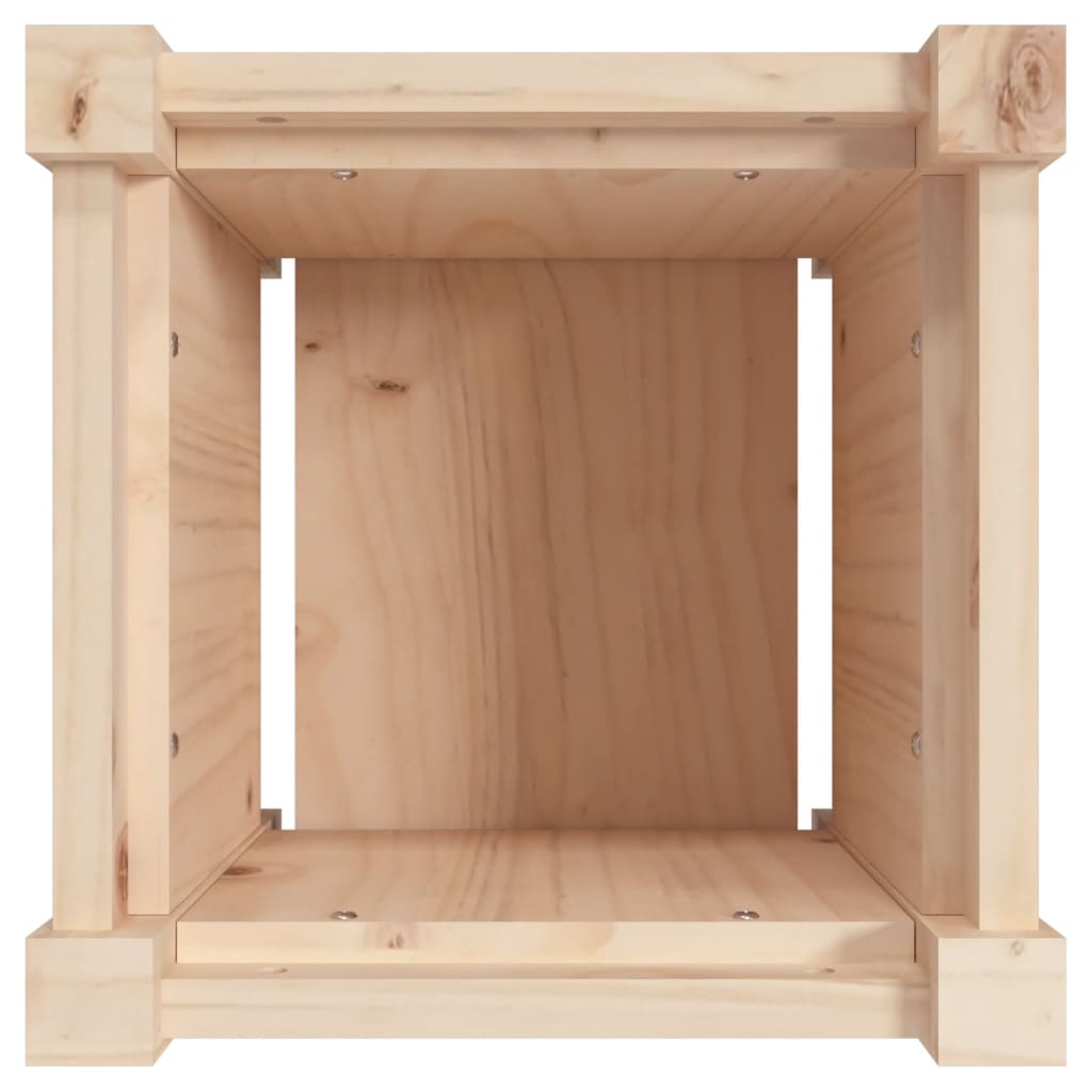 Garden Planters 2 pcs Solid Wood Pine