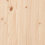 Garden Planters 2 pcs Solid Wood Pine