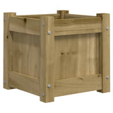 Garden Planter 31x31x31 cm Impregnated Wood Pine